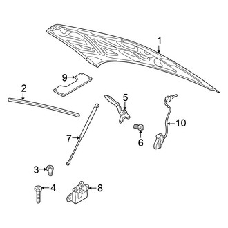 Chrysler OE - Hood & Components