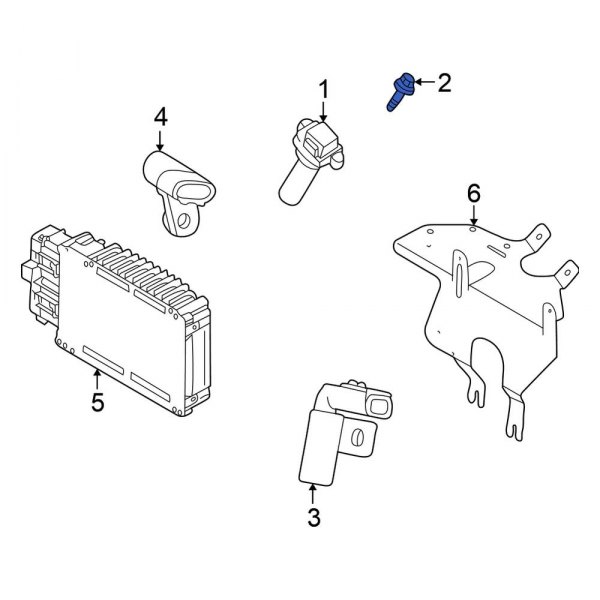 Ignition Coil Bolt