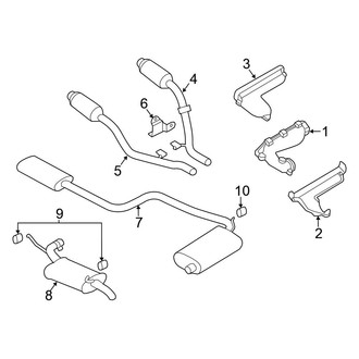 Chrysler OE - Exhaust System - Exhaust Components