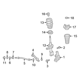 Chrysler OE - Front Suspension - Suspension Components