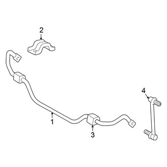 Chrysler OE - Front Suspension - Stabilizer Bar & Components