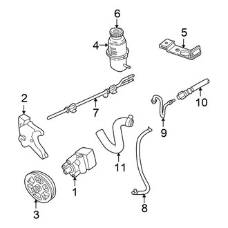 Chrysler OE - Steering Gear & Linkage - Pump & Hoses