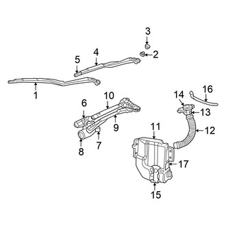Chrysler OE - Windshield - Wiper & Washer Components