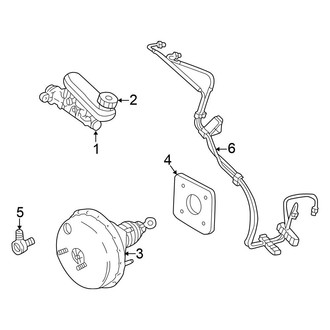 Chrysler OE - Cowl - Components on Dash Panel