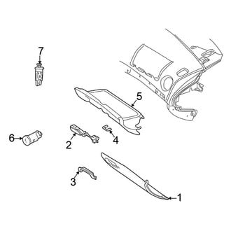 Chrysler OE - Instrument Panel - Glove Box