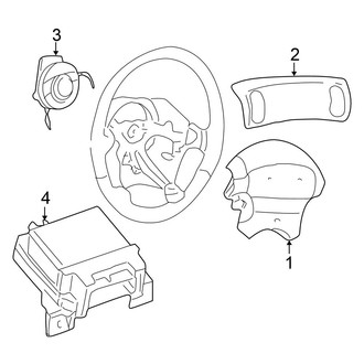 Chrysler OE - Restraint Systems - Air Bag Components