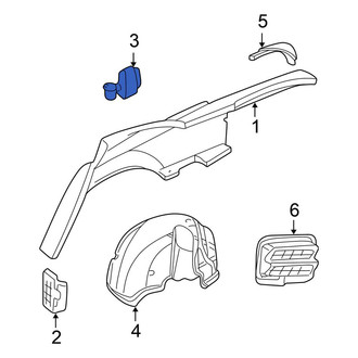 Chrysler OE - Rear Fuel Filler Door