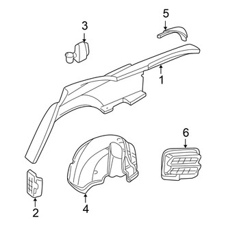 Chrysler OE - Quarter Panel & Components
