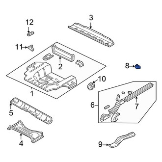 Chrysler OE - Frame Stiffener Bracket