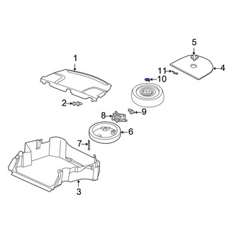 Chrysler OE - Spare Tire Washer
