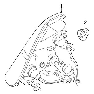 Chrysler OE - Rear Lamps - Tail Lamps
