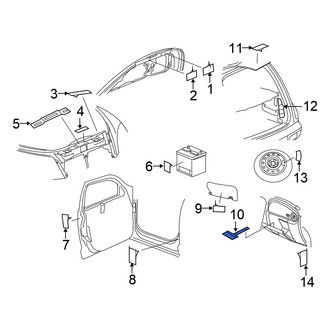 Chrysler OE - Air Bag Information Label