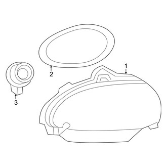 Chrysler OE - Front Lamps - Combination Lamps (Convertible)