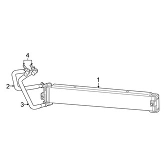 Chrysler OE - Cooling - Trans Oil Cooler (Convertible 2.4L)