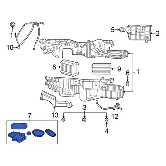Chrysler OE - HVAC Heater Core Seal Kit