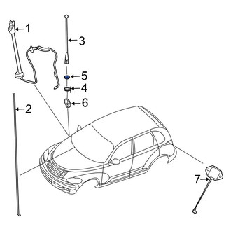 Chrysler OE - Radio Antenna Base Cap