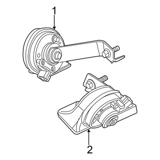 Chrysler OE - Electrical - Horn (Convertible)