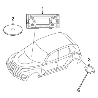 Chrysler OE - Electrical - Navigation System Components (Convertible)