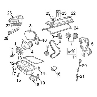 Chrysler OE - Engine / Transaxle - Engine Parts (Convertible)