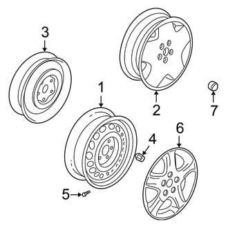 Chrysler OE - Wheels (Convertible)