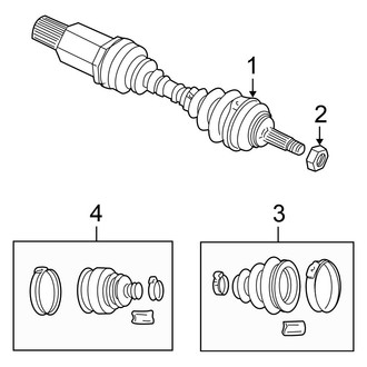 Chrysler OE - Front Suspension - Drive Axles (Convertible)