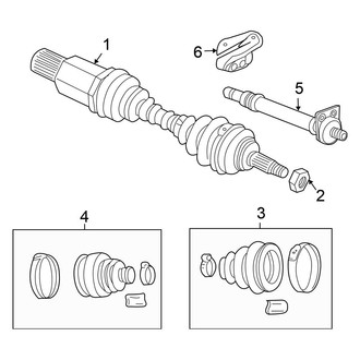 Chrysler OE - Front Suspension - Drive Axles (Convertible)