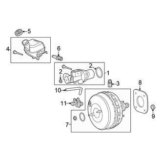 Chrysler OE - Cowl - Components on Dash Panel (Convertible)
