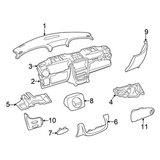 Chrysler OE - Instrument Panel (Convertible)