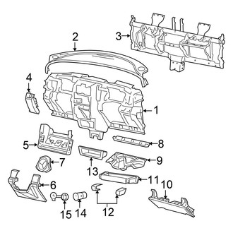 Chrysler OE - Instrument Panel (Convertible)