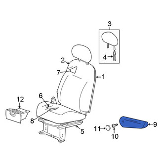 Chrysler OE - Left Seat Armrest