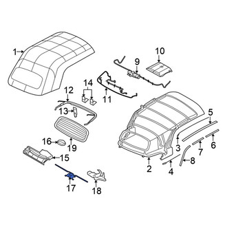 Chrysler OE - Convertible Top Transmission