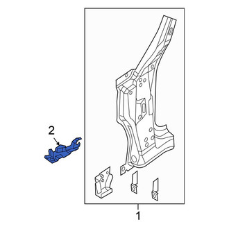 Chrysler OE - Right Body A-Pillar Reinforcement