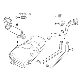 Chrysler OE - Fuel System Components (Convertible)