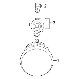 Chrysler OE - Front Lamps - Fog Lamps
