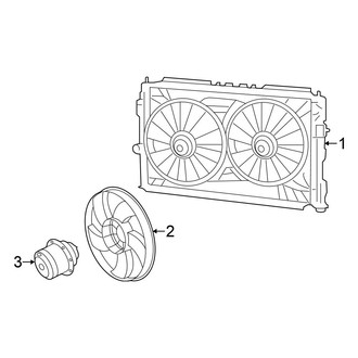 Chrysler OE - Cooling Fan (Flex)