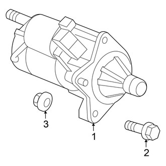 Chrysler OE - Electrical - Starter (3.6L)