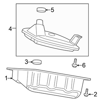 Chrysler OE - Engine / Transaxle - Transaxle Parts (2.4L 6-Speed)