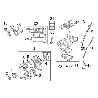 Chrysler OE - Engine / Transaxle - Engine Parts (Flex)
