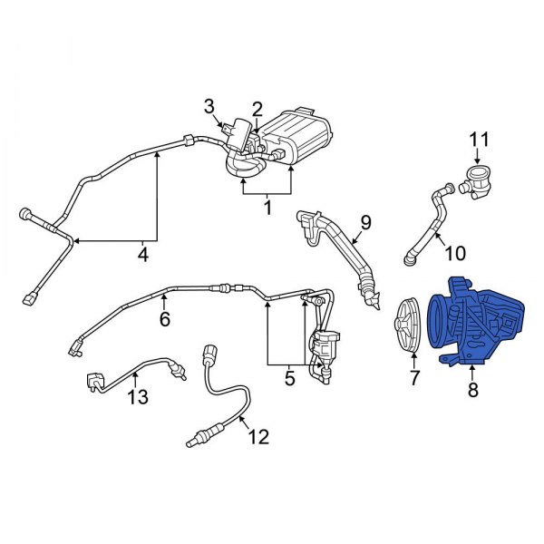 Secondary Air Injection Pump Bracket