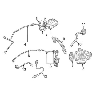 Chrysler OE - Emission System - Emission Components (With PZEV)