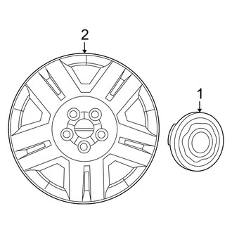 Chrysler OE - Wheels - Covers & Trim