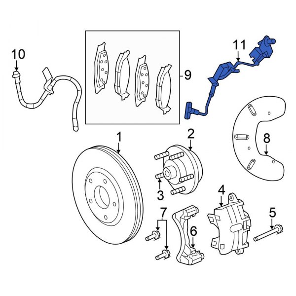 ABS Wheel Speed Sensor