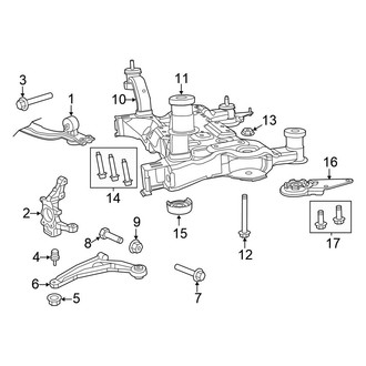 Chrysler OE - Front Suspension - Suspension Components