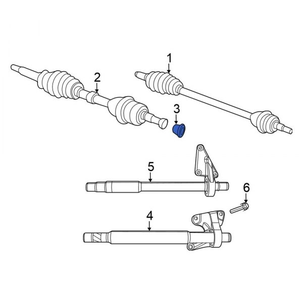 CV Joint Nut