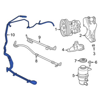 Chrysler OE - Power Steering Cooler