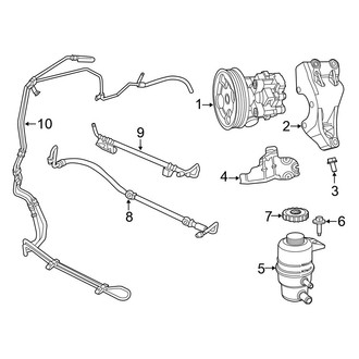 Chrysler OE - Steering Gear & Linkage - Pump & Hoses (Flex)