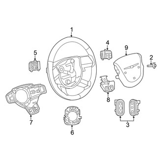 Chrysler OE - Steering Wheel & Trim