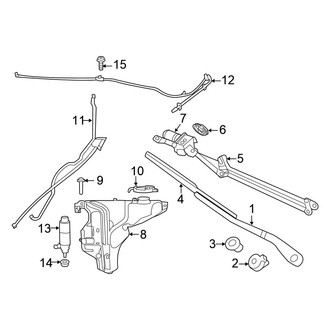 Chrysler OE - Windshield - Wiper & Washer Components