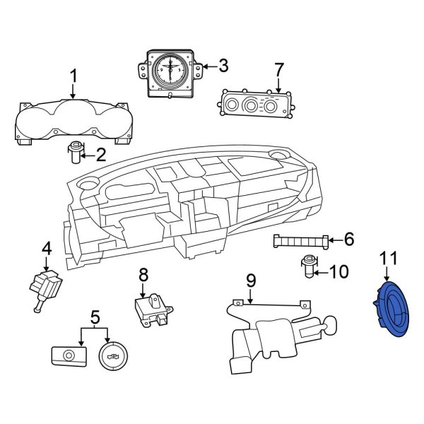 Ignition Lock Escutcheon