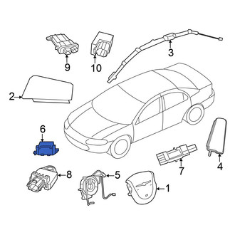 Chrysler OE - Air Bag Control Module